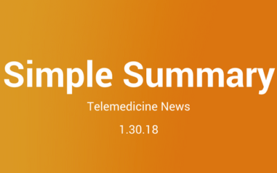 Simple Summary: Telemedicine News