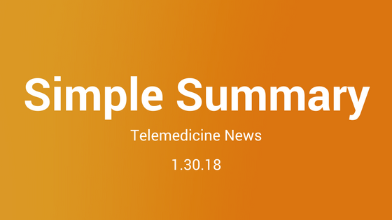 Simple Summary: Telemedicine News