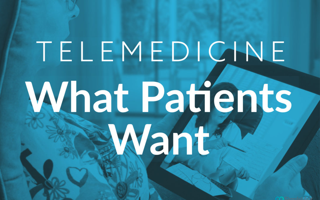 Telemedicine: What Patients Want